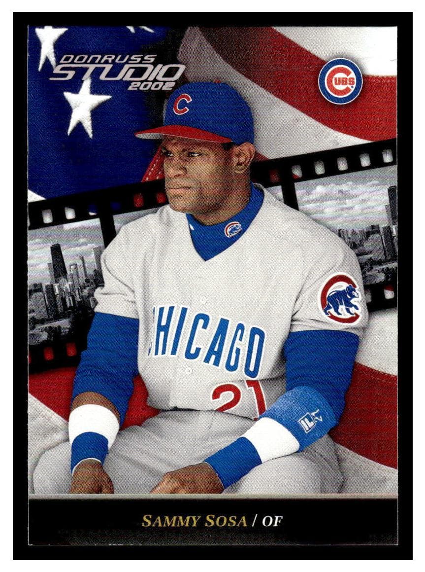 Sammy Sosa 2002 panini Donruss Studio