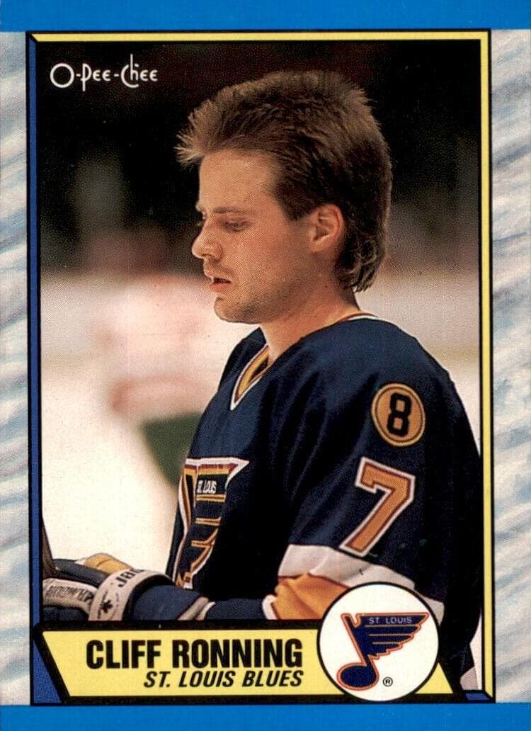 Cliff Ronning trading card
