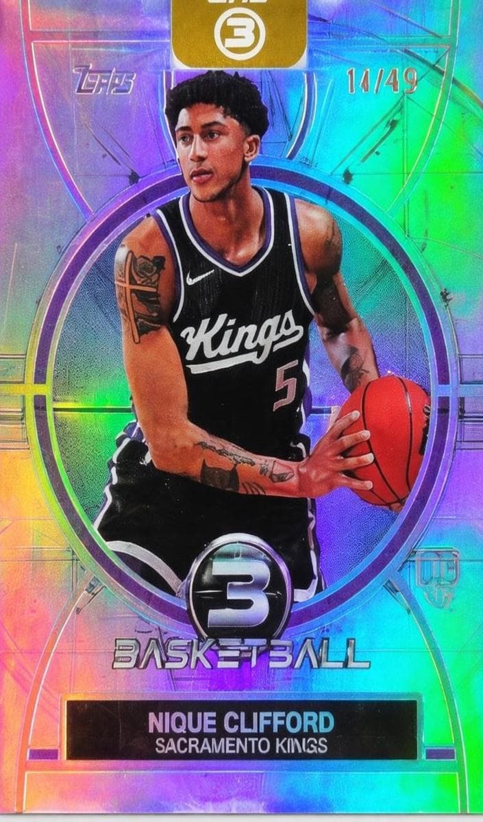 Nique Clifford 2025 topps Topps Midnight