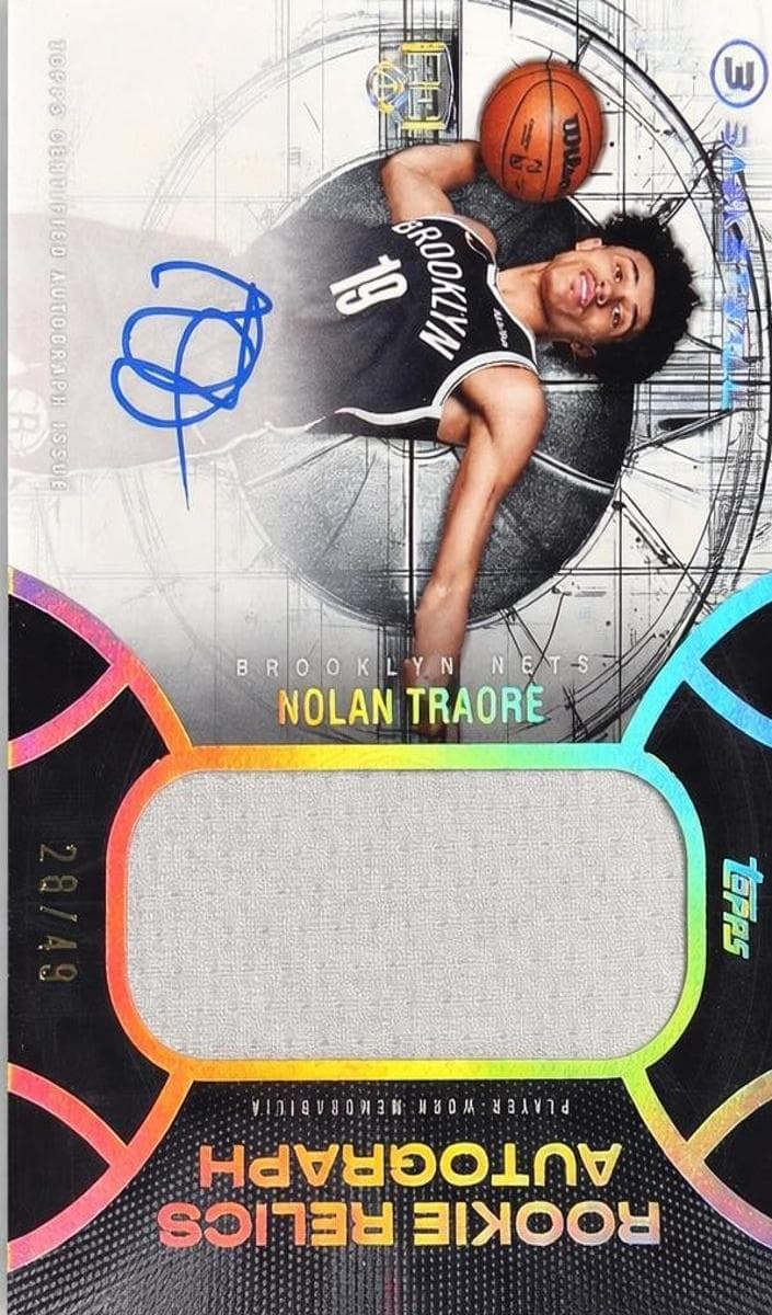 Nolan Traore 2025 topps Topps 3