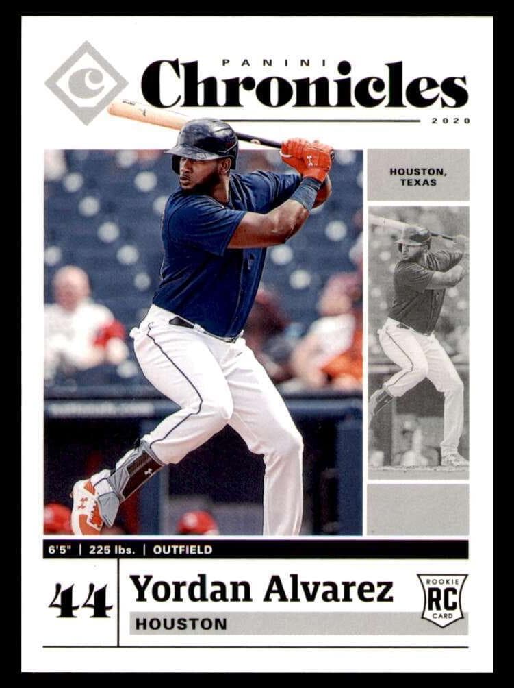 Yordan Alvarez 2020 panini Panini Chronicles