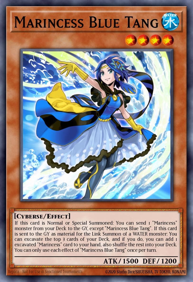 Marincess Blue Tang #CHIM-EN004