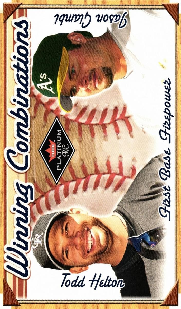Todd Helton / Jason Giambi #23 WC