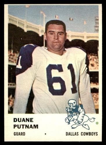 Duane Putnam 1961 fleer