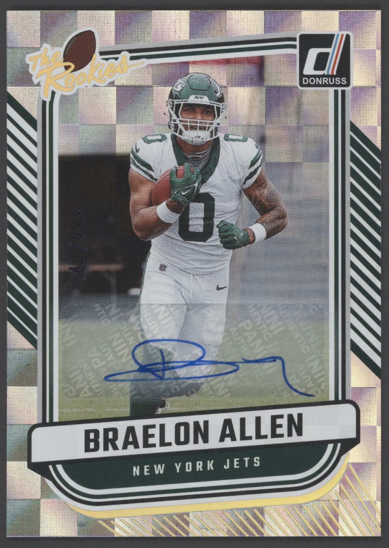 Braelon Allen 2024 panini Panini Donruss