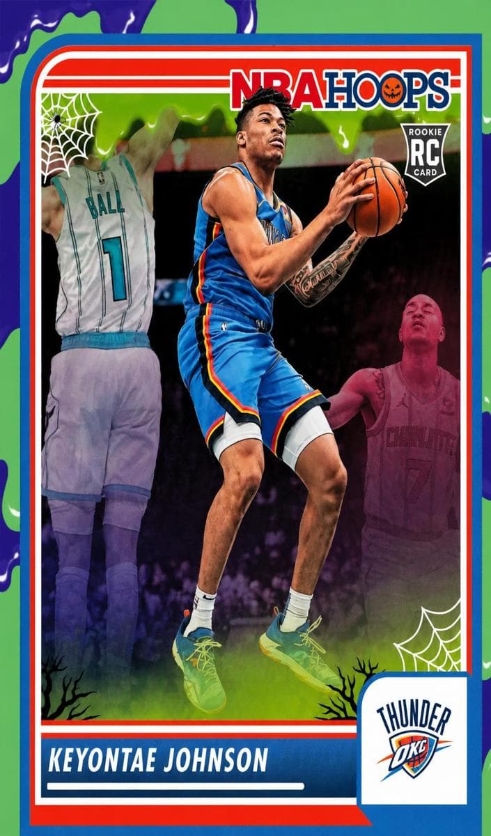 Keyontae Johnson 2023 panini Hoops Haunted Hoops
