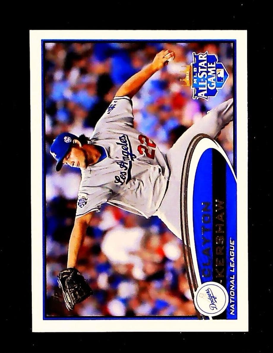 Clayton Kershaw 2012 topps