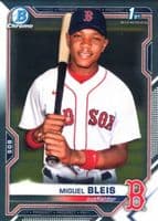 Miguel Bleis trading card