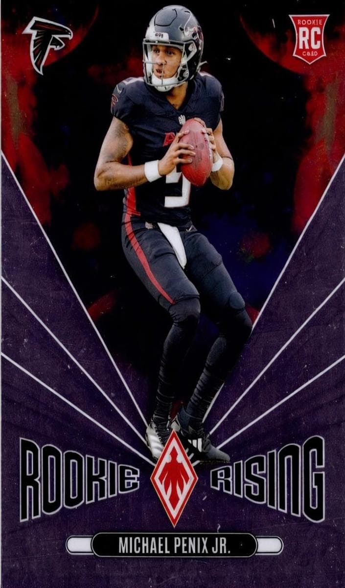 Michael Penix Jr. 2024 panini Phoenix Rookie Rising