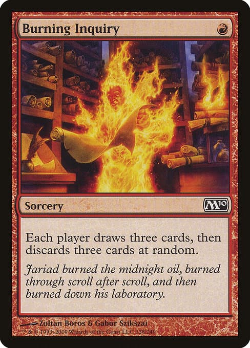 Burning Inquiry 2019 Magic: The Gathering Mystery Booster Foil