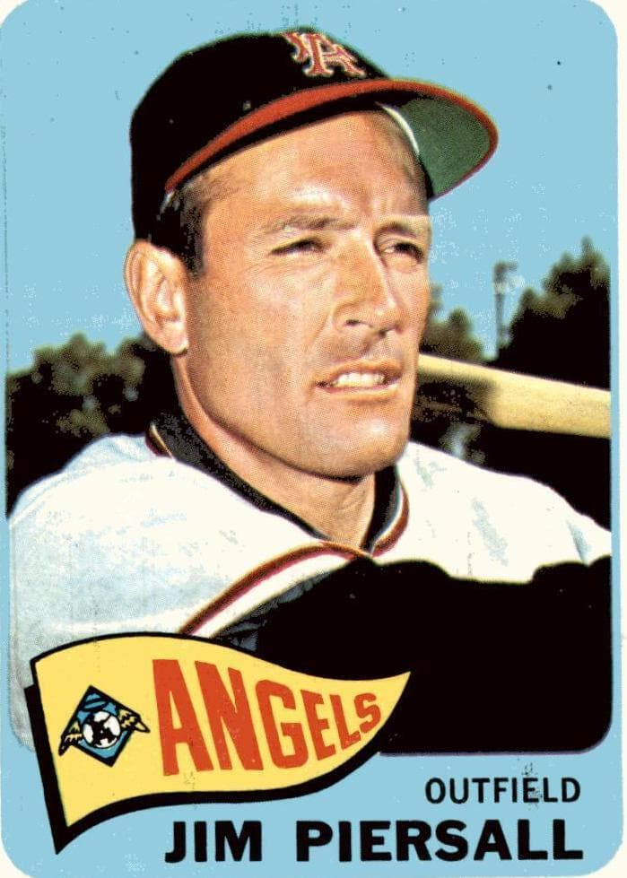 Jim Piersall 1965 topps Topps