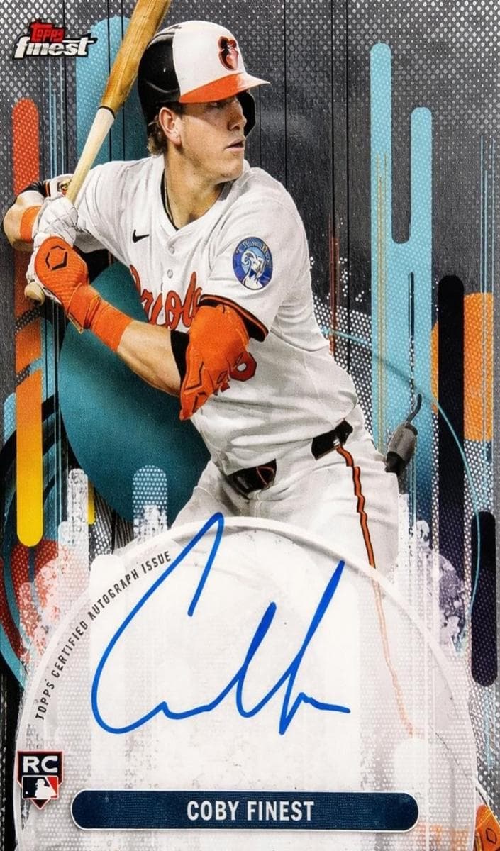 Coby Mayo 2025 topps Topps Finest