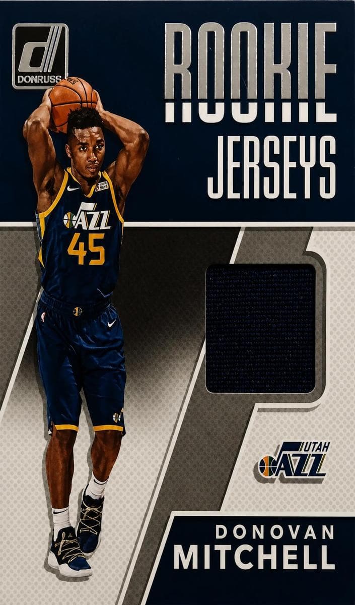Donovan Mitchell 2017 panini Donruss