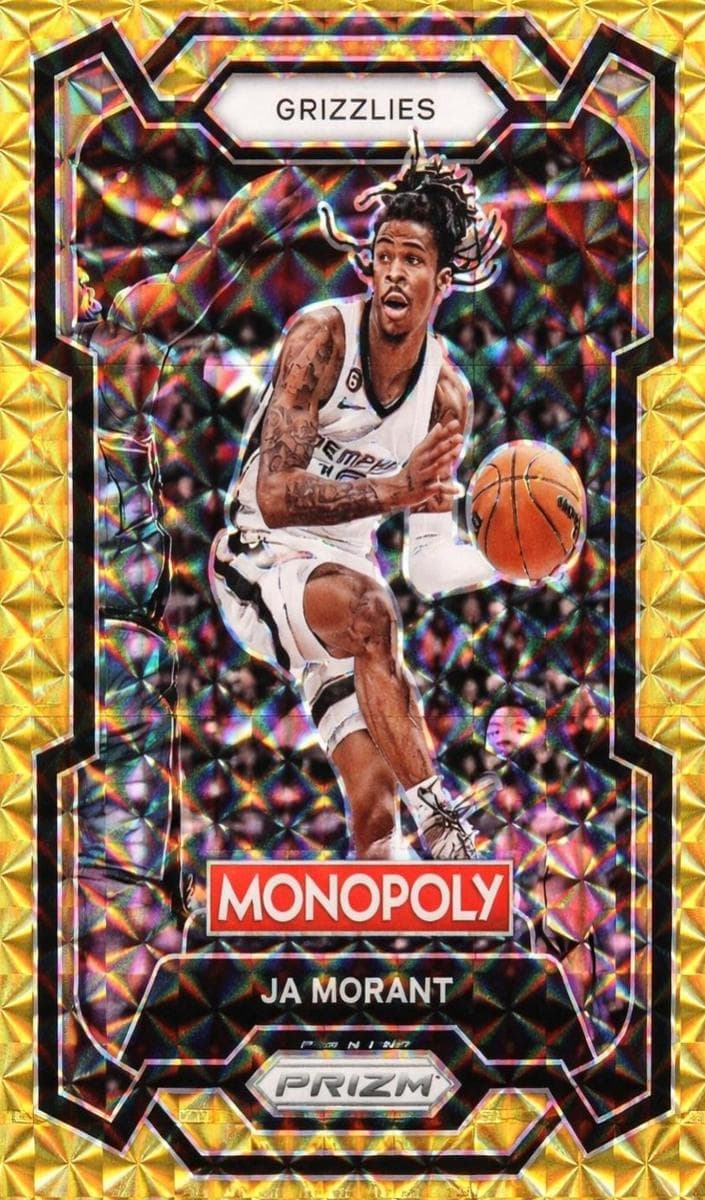 Ja Morant 2023 panini Panini Prizm Monopoly