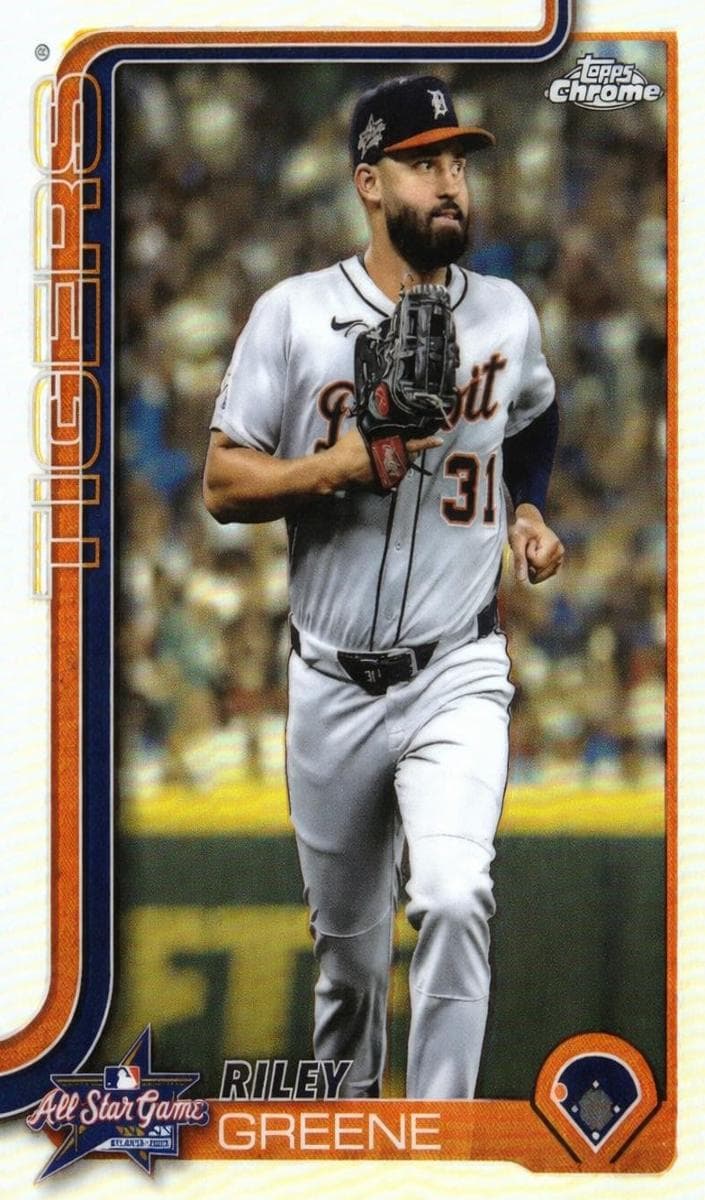 Riley Greene 2025 topps Topps Chrome Update