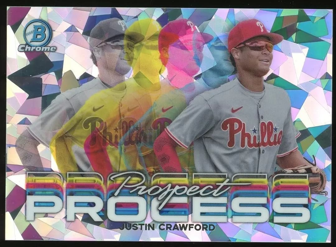 Justin Crawford 2023 bowman Bowman Chrome