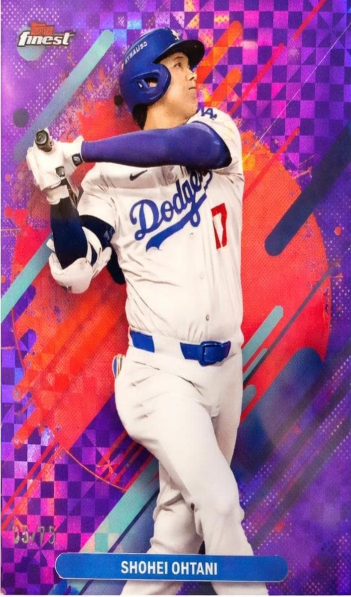 Shohei Ohtani 2025 topps Topps Finest