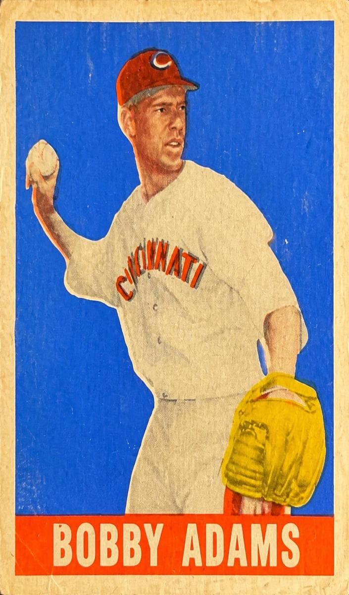 Bobby Adams 1948 leaf Leaf