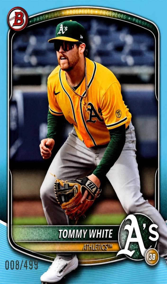Tommy White 2025 bowman Draft
