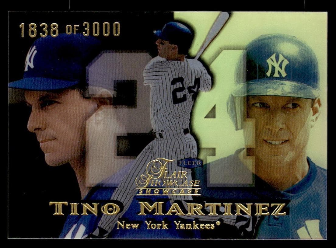 Tino Martinez 1999 unknown Flair Showcase