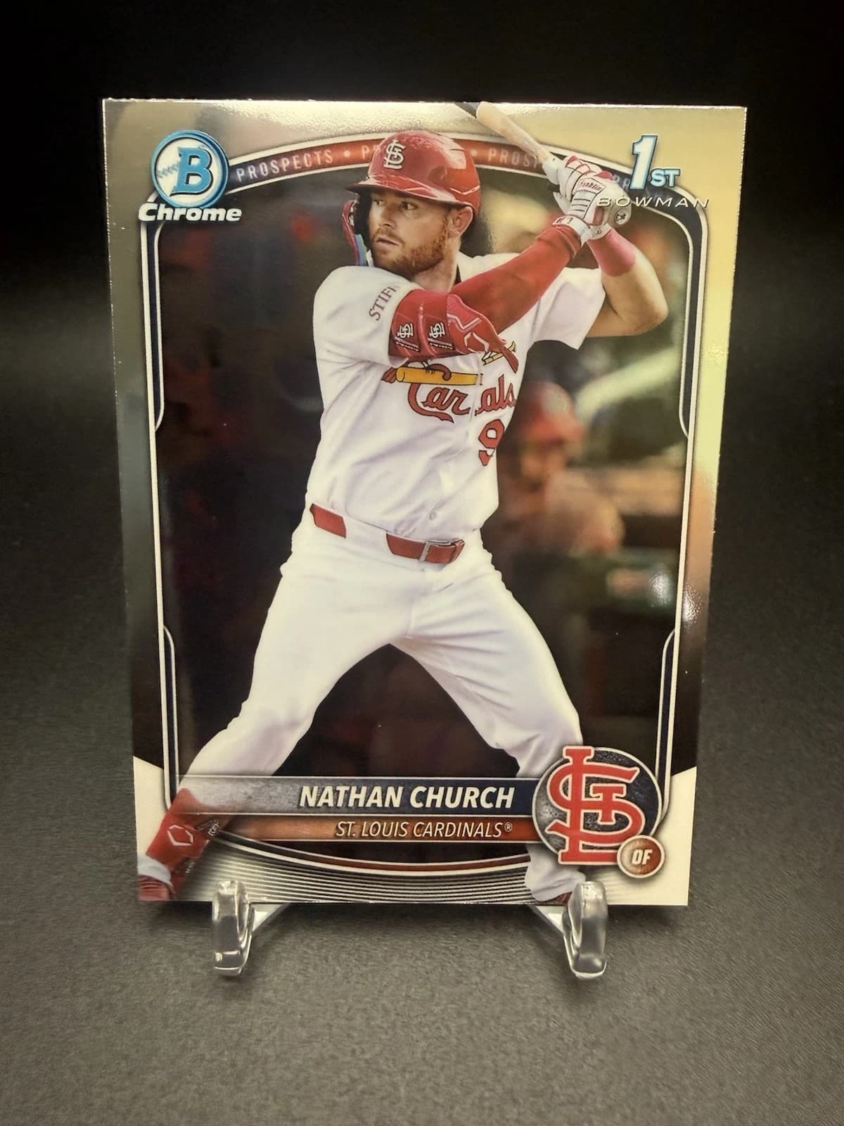 Nathan Church trading card