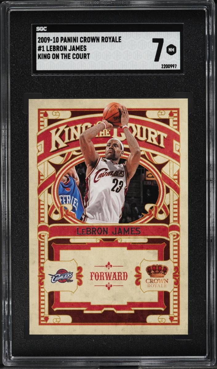LeBron James 2009 panini