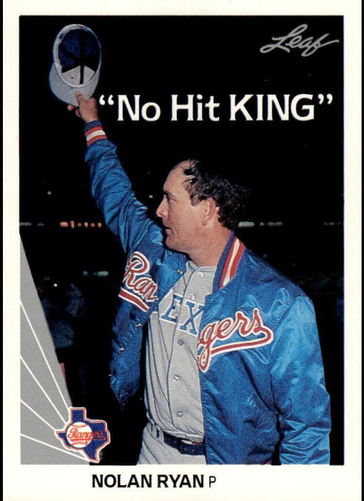 Nolan Ryan 1990 leaf