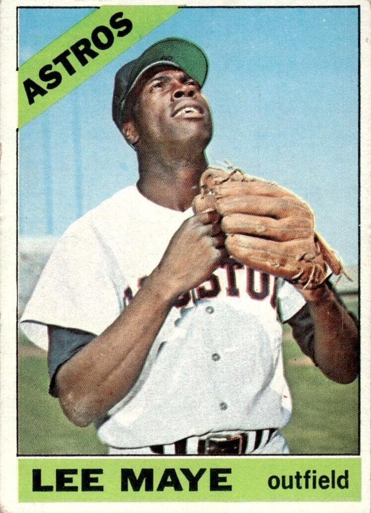 Lee Maye 1966 topps Topps Venezuelan
