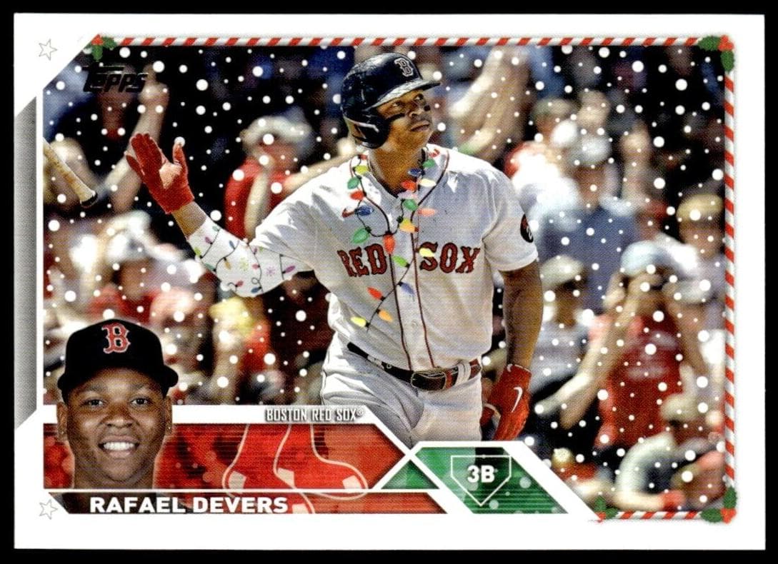 Rafael Devers 2023 topps Holiday