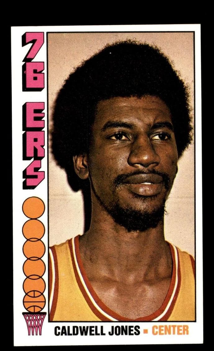 Caldwell Jones 1976 topps