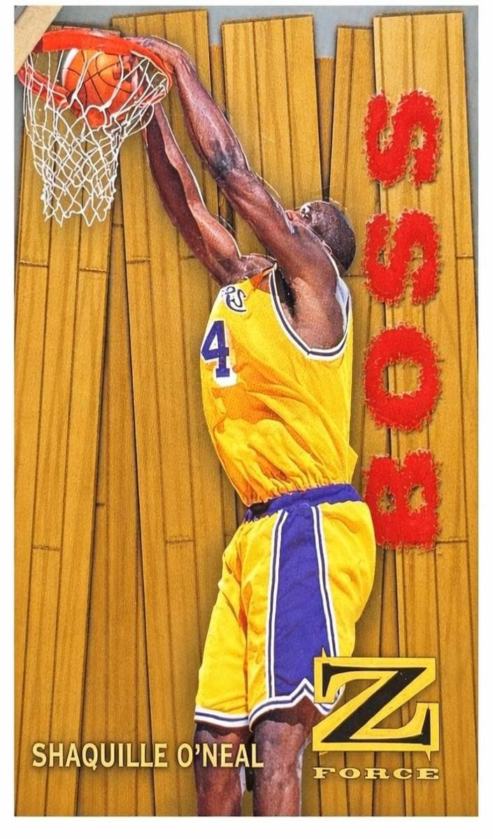 Shaquille O'Neal 1997 skybox Z-force