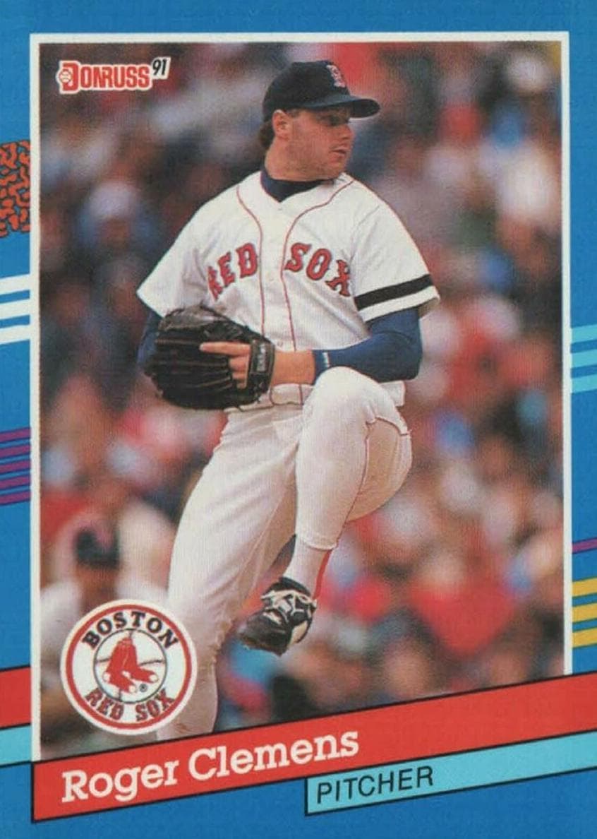 Roger Clemens 1991 panini