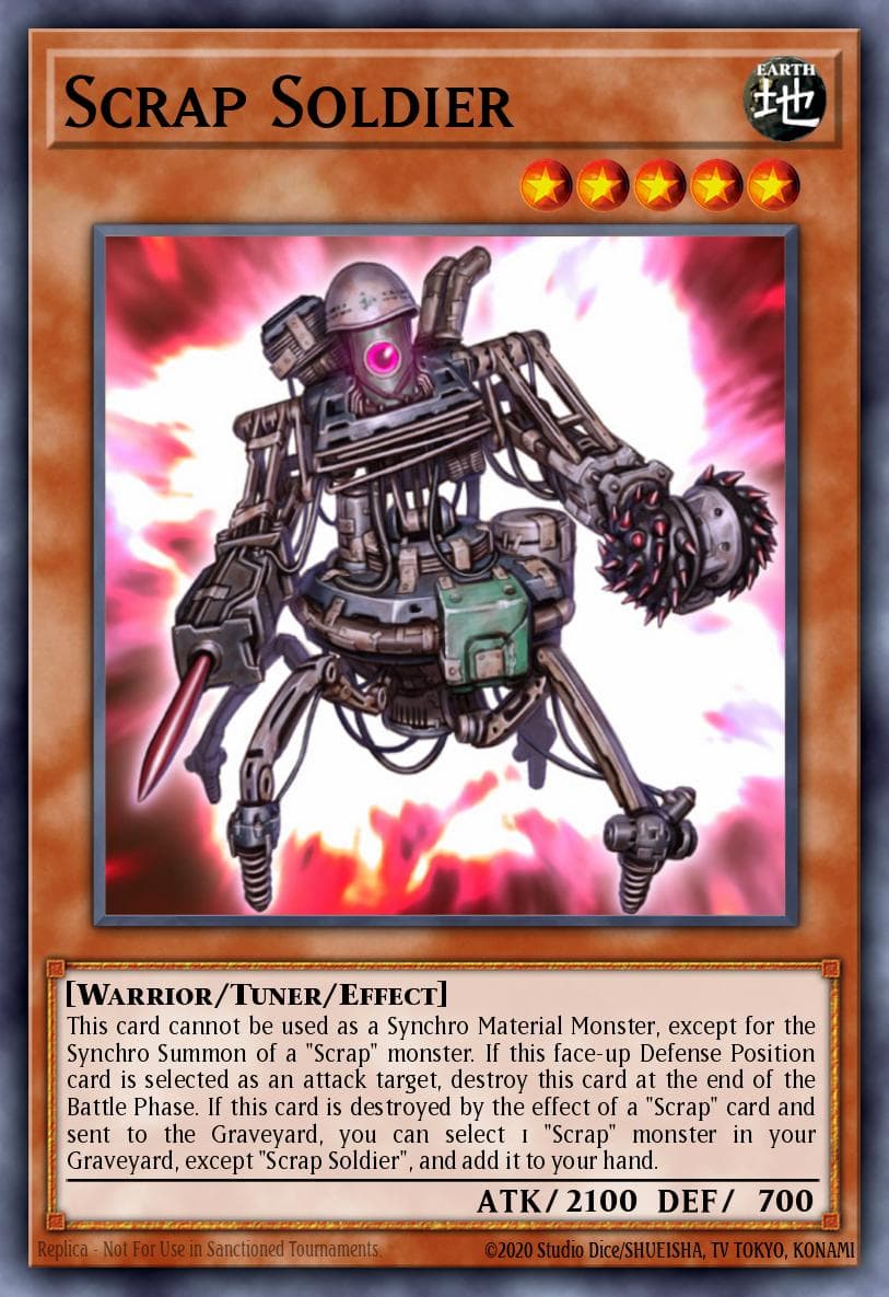 Scrap Soldier 2010 Yu-Gi-Oh! Starstrike Blast 1st Edition
