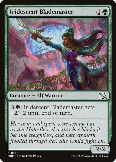 Iridescent Blademaster 2023 Magic: The Gathering March of the Machine