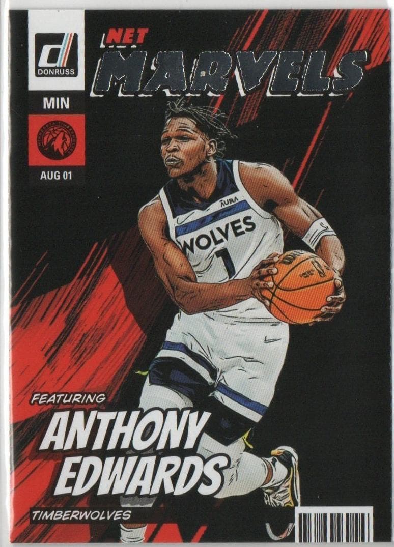 Anthony Edwards 2022 panini Panini Flux