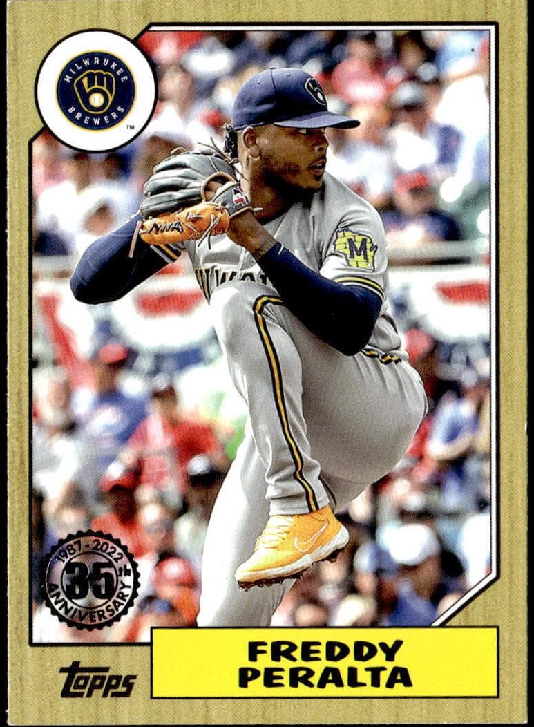 Freddy Peralta trading card
