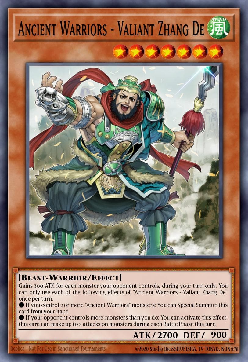 Ancient Warriors - Valiant Zhang De #IGAS-JP013