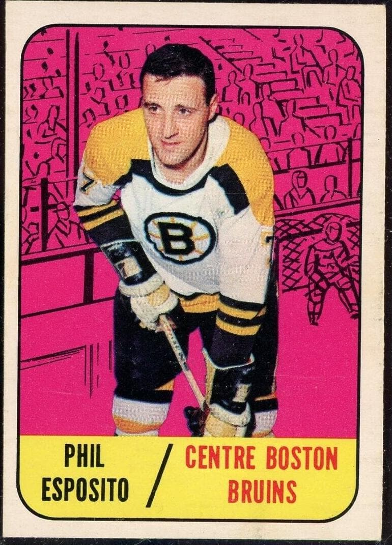 Phil Esposito 1967 topps Topps