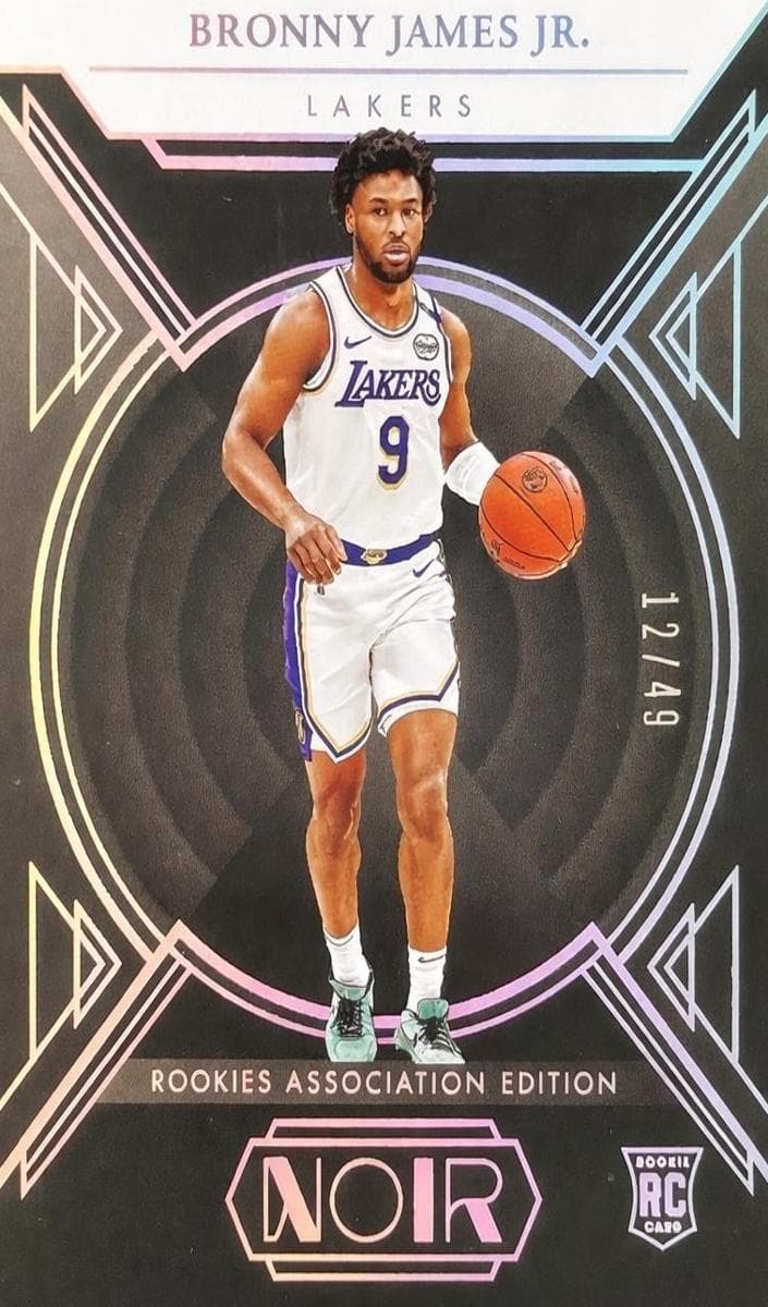 Bronny James Jr. 2024 panini Panini Noir