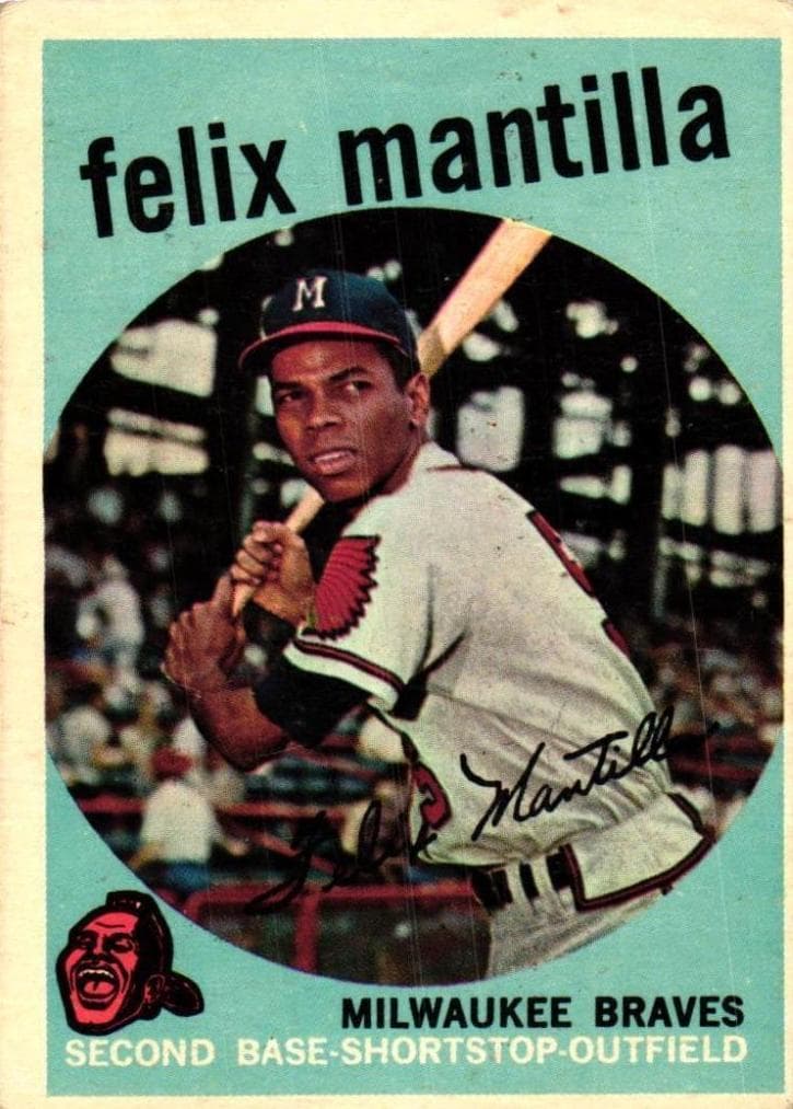 Felix Mantilla 1959 topps Topps