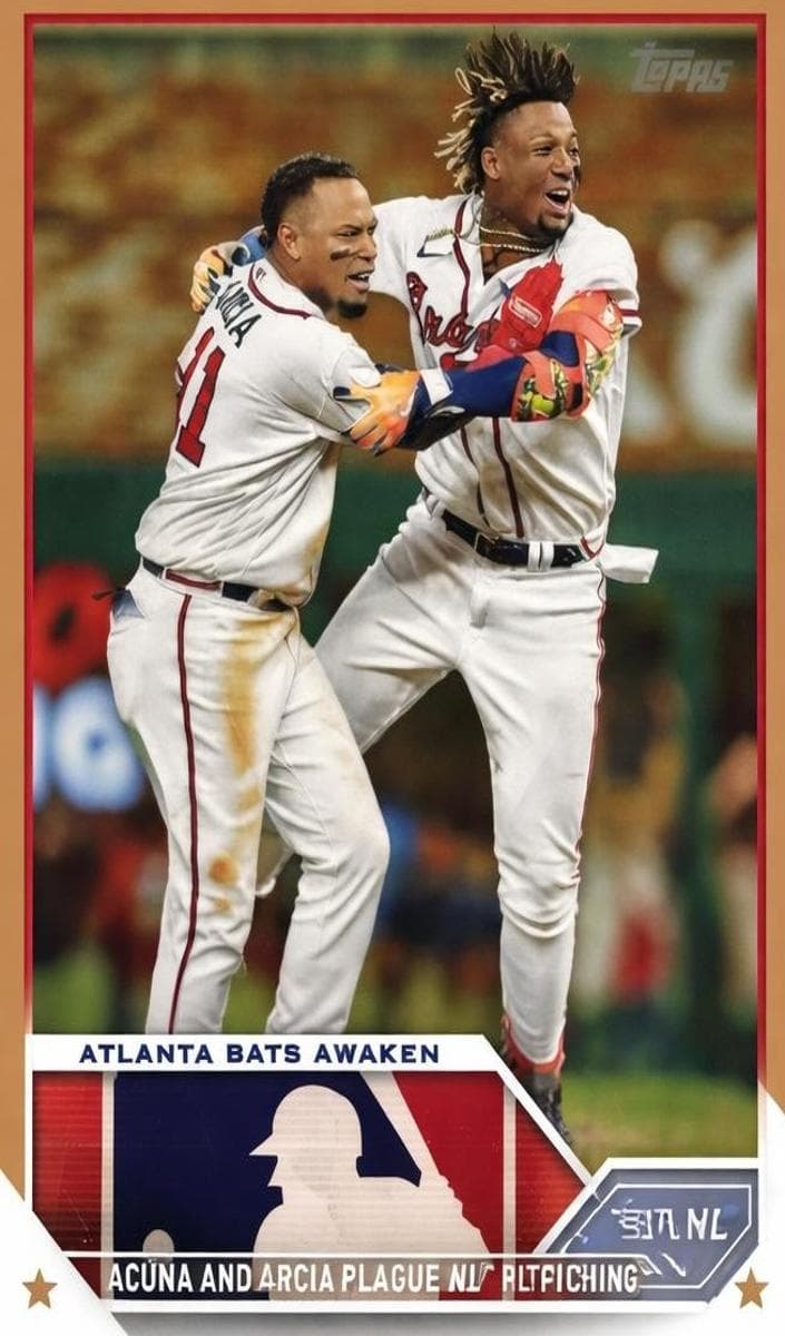 Atlanta Bats Awaken (Orlando Arcia / Ronald Acuña Jr.) #US143