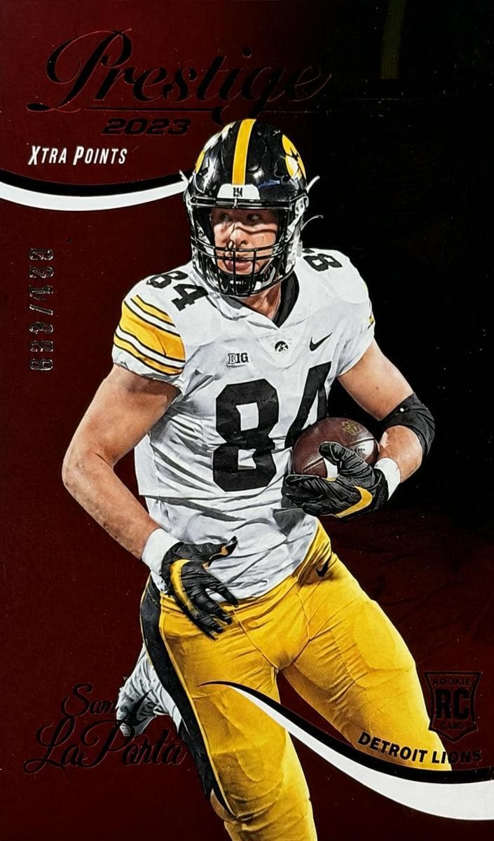 Sam LaPorta 2023 panini Panini Prestige