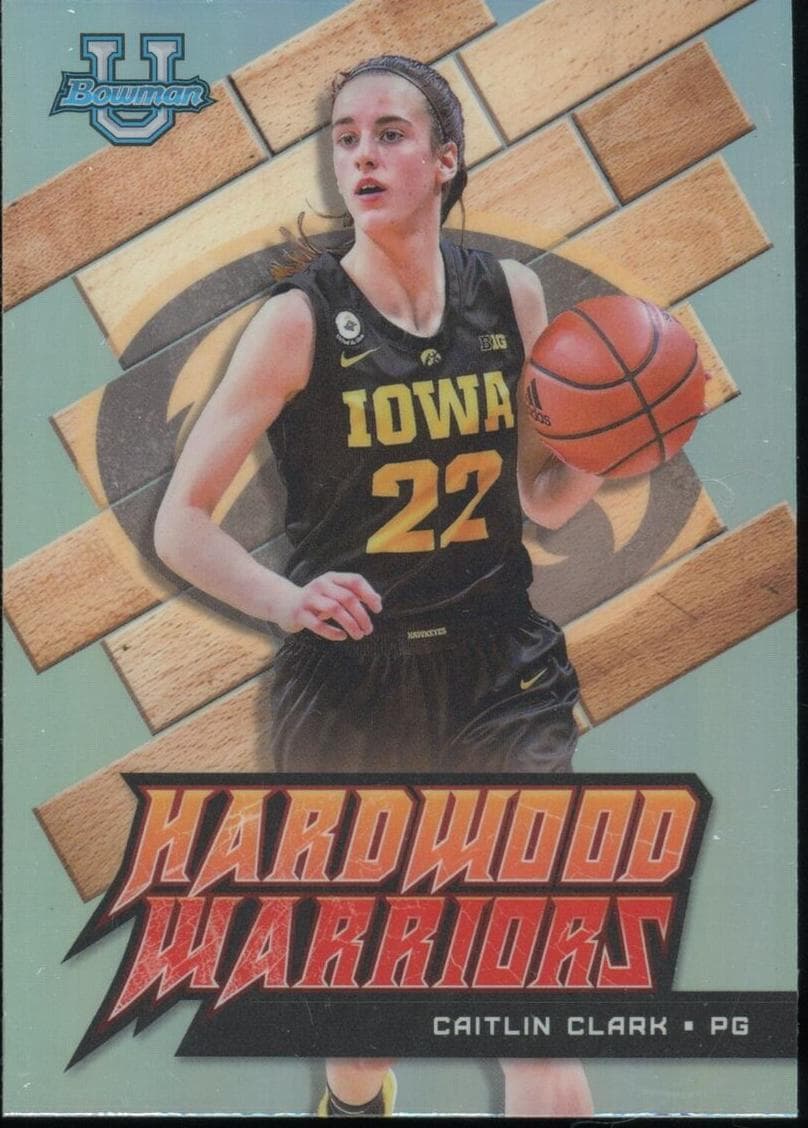 Caitlin Clark 2022 bowman Bowman University Best