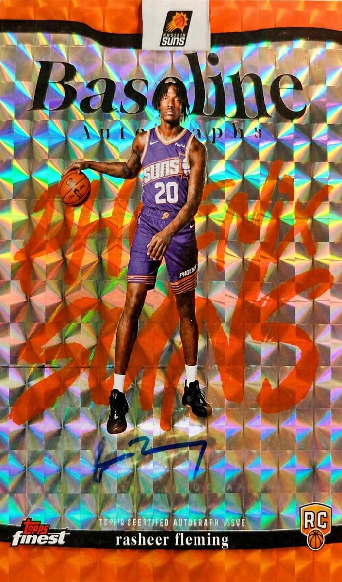 Rasheer Fleming 2025 topps Topps Finest