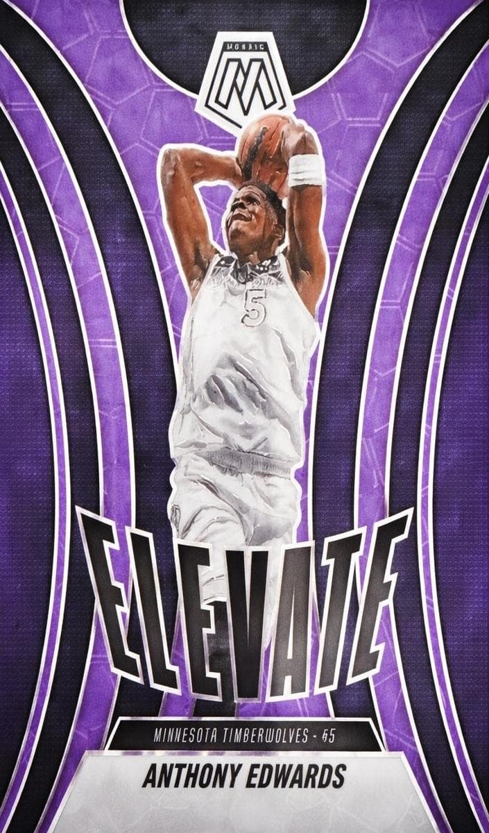 Anthony Edwards 2024 panini Panini Mosaic