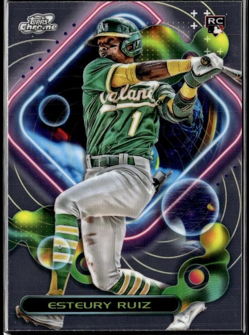 Esteury Ruiz 2023 topps Topps Cosmic Chrome