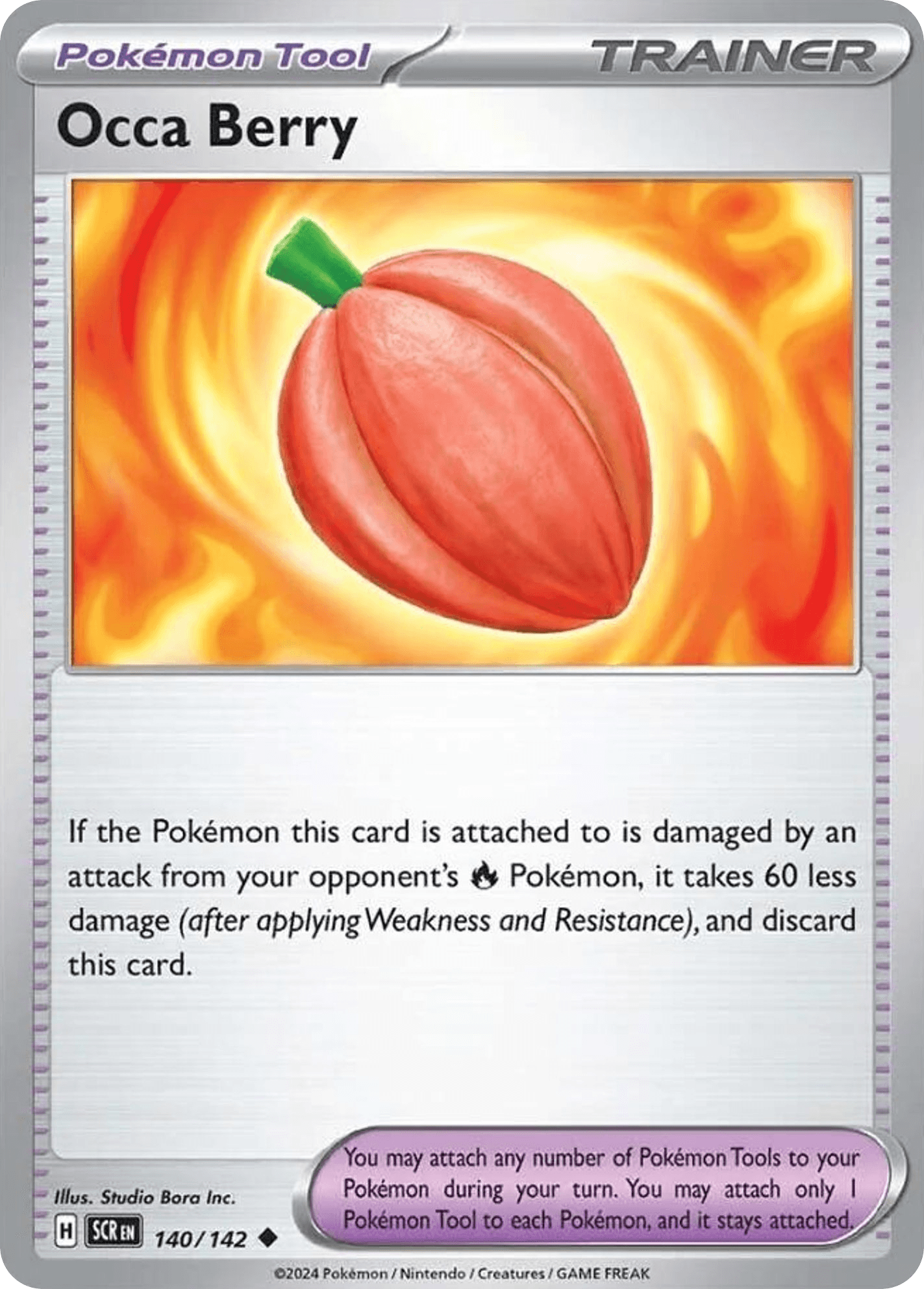Occa Berry 2024 Pokemon Japanese Stellar Miracle