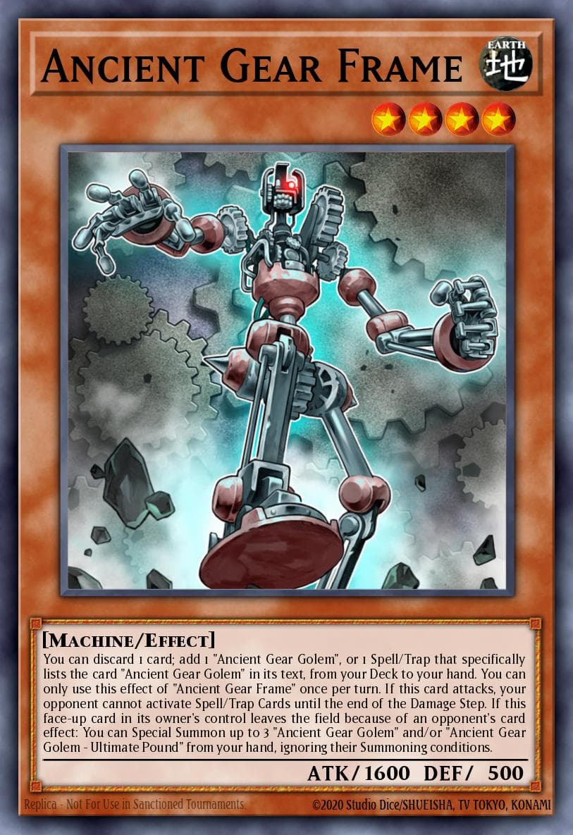 Ancient Gear Frame 2024 Yu-Gi-Oh!