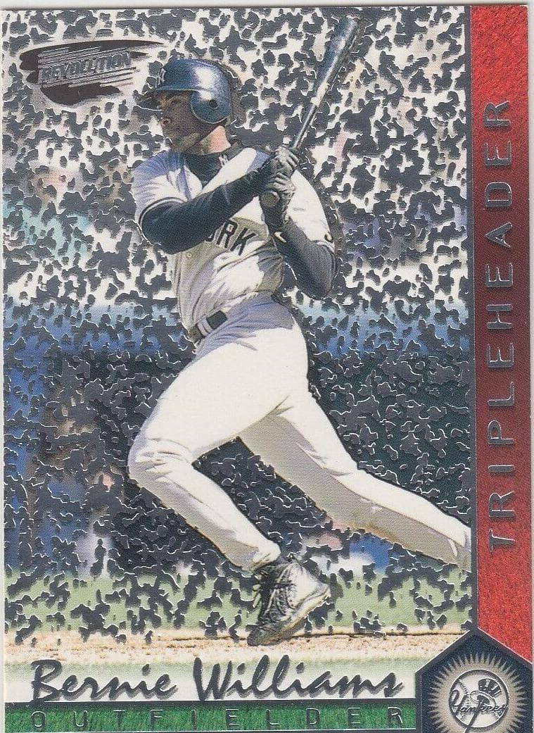 Bernie Williams 1999 panini Pacific Revolution