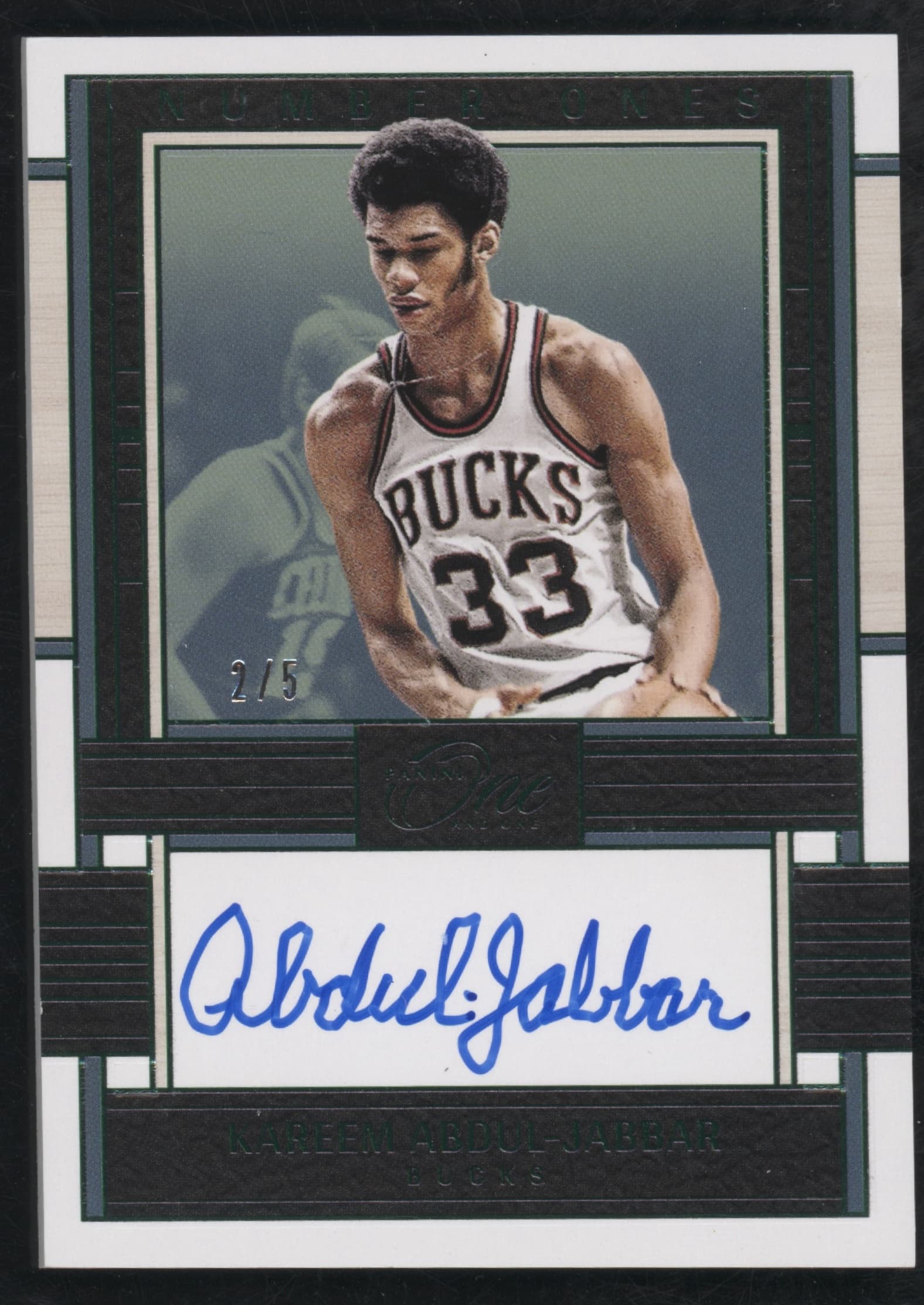Kareem Abdul-Jabbar 2023 panini One And One